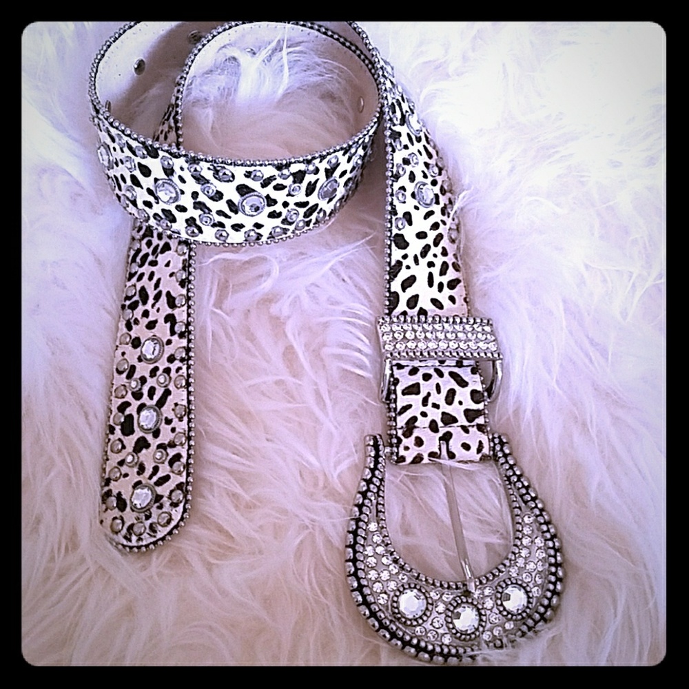 Christine Alexander Swaroski Crystal Rodeo Belt